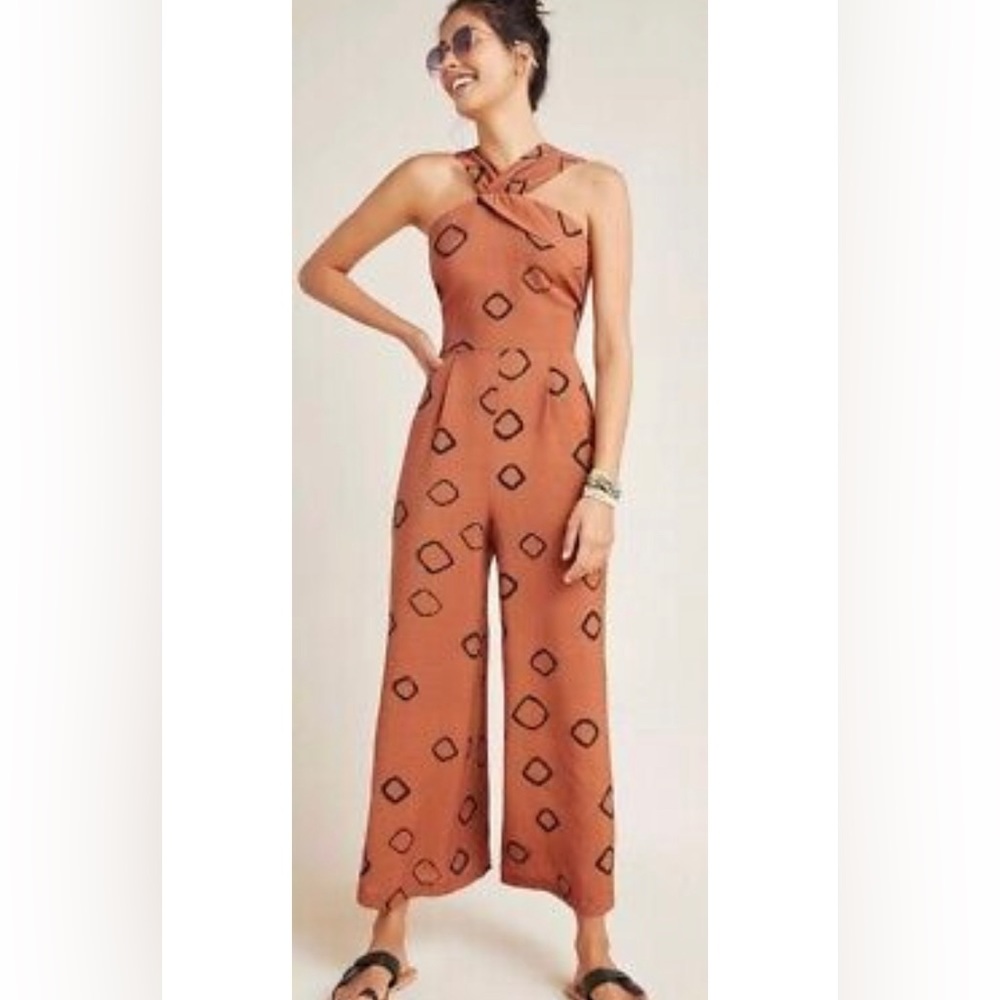 Anthropologie Eva Franco Faith Jumpsuit Size 10